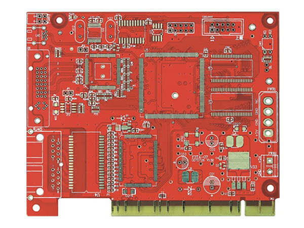 Four computer card board